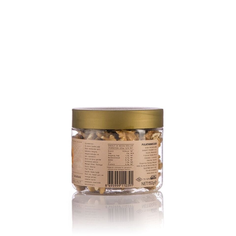 Ahsaf Kelebek Ceviz İçi 150 Gram Pet Kavanoz