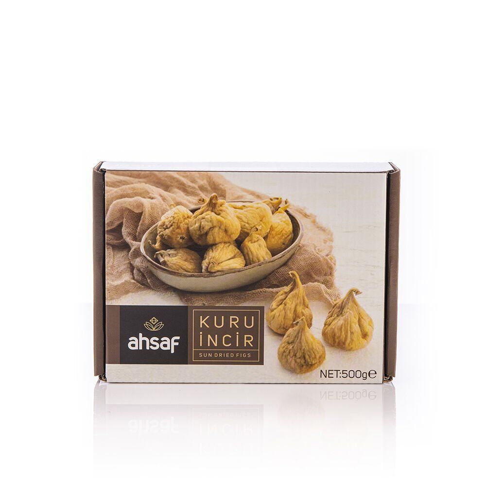 Ahsaf Kuru İncir 500 gr Karton Kutu