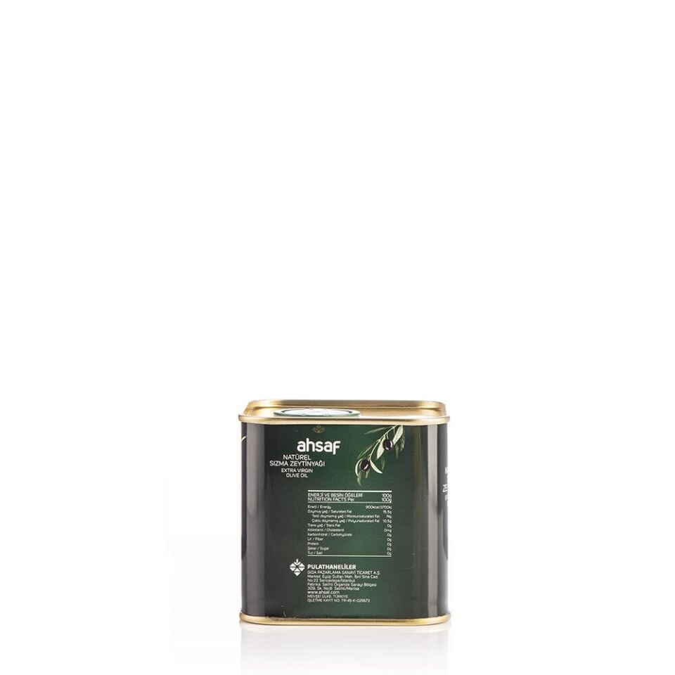 Ahsaf Natürel Sızma Zeytinyağı 500 ml - Teneke