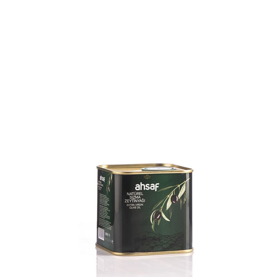 Ahsaf Natürel Sızma Zeytinyağı 500 ml - Teneke