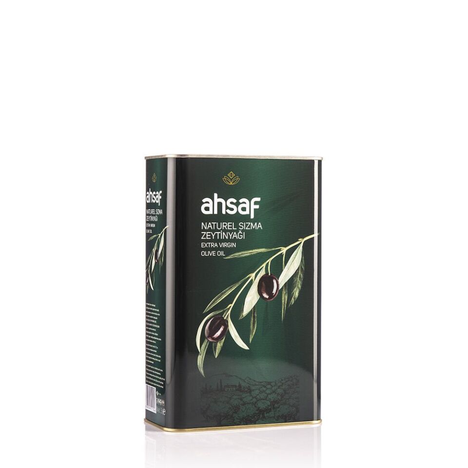 Ahsaf Natürel Sızma Zeytinyağı 3L - Teneke