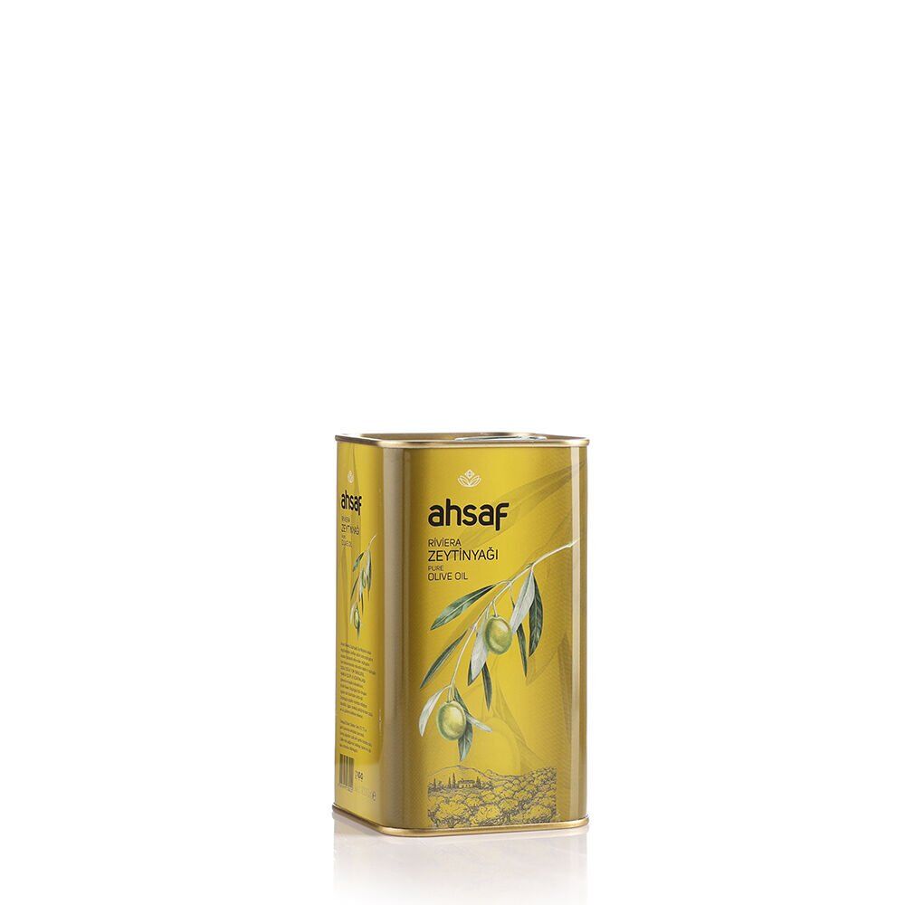 Ahsaf Riviera Zeytinyağı – 1 L Teneke