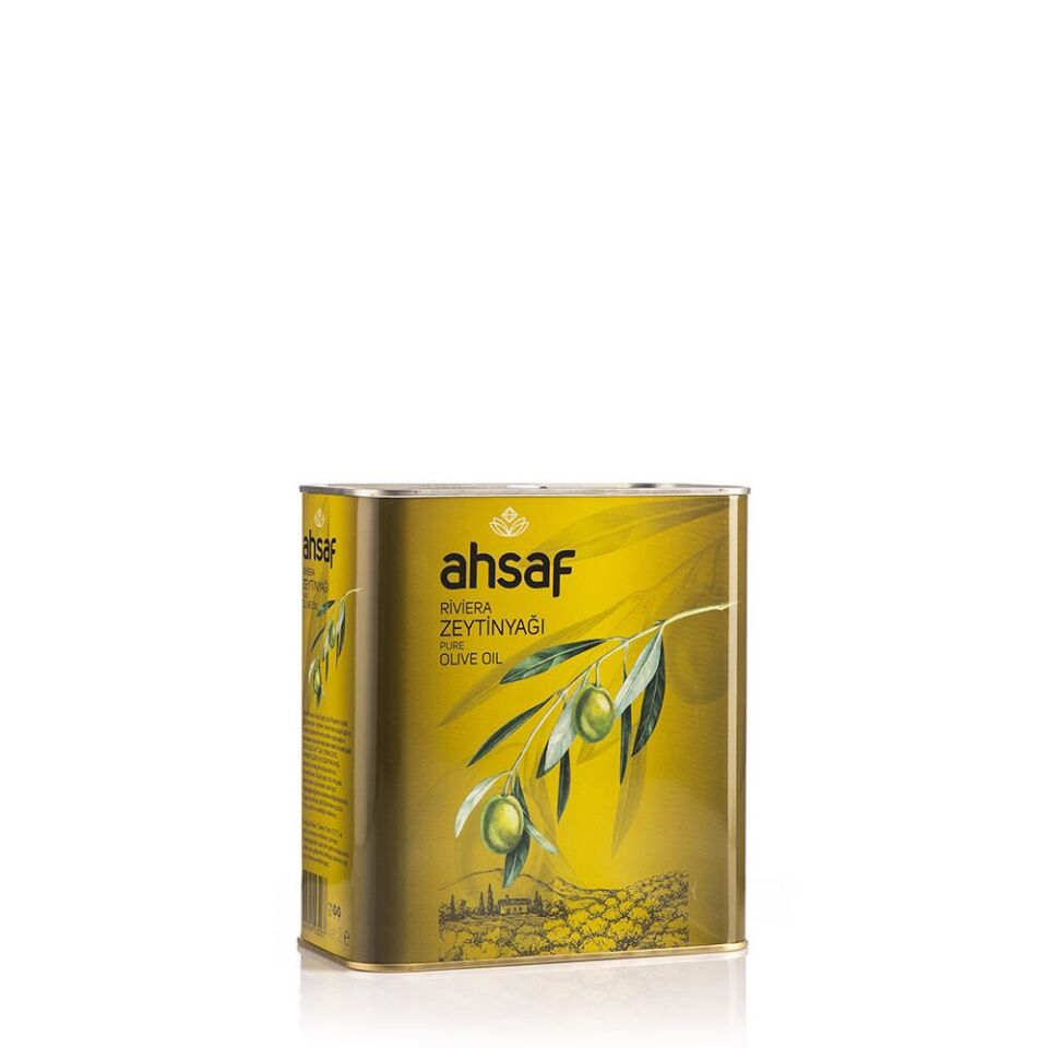 Ahsaf Riviera Zeytinyağı - 2 L Teneke