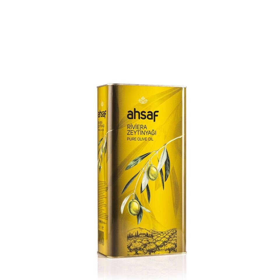Ahsaf Riviera Zeytinyağı - 4 L Teneke