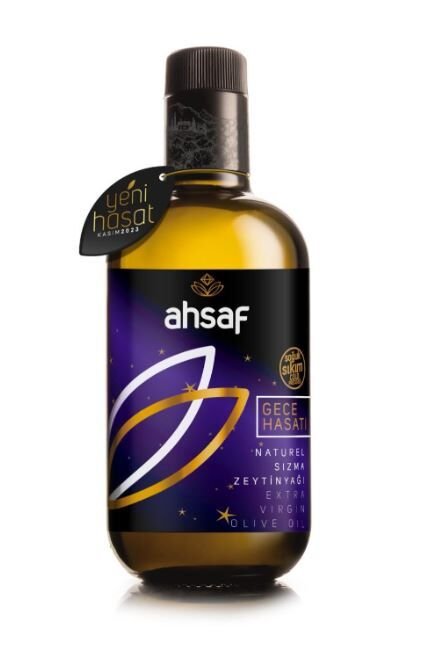 2023 Mahsul Gece Hasatı-Soğuk Sıkım Natürel Sızma Zeytinyağı 250 Ml