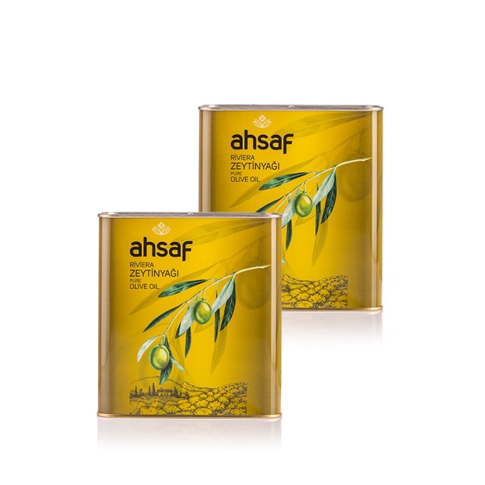 Riviera Zeytinyağı 2L-Teneke (2'li Ekonomik Paket)