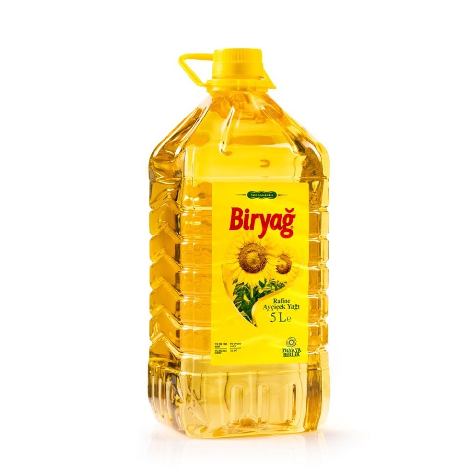 Biryağ Ayçiçek Yağı 5 Lt Pet Ambalaj