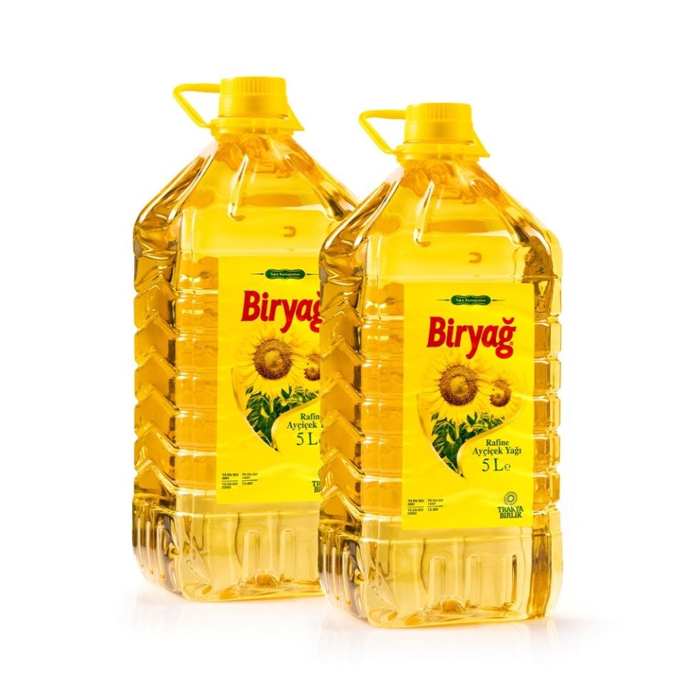 Biryağ Ayçiçek Yağı 5 Lt Pet Ambalaj (2'li Paket)