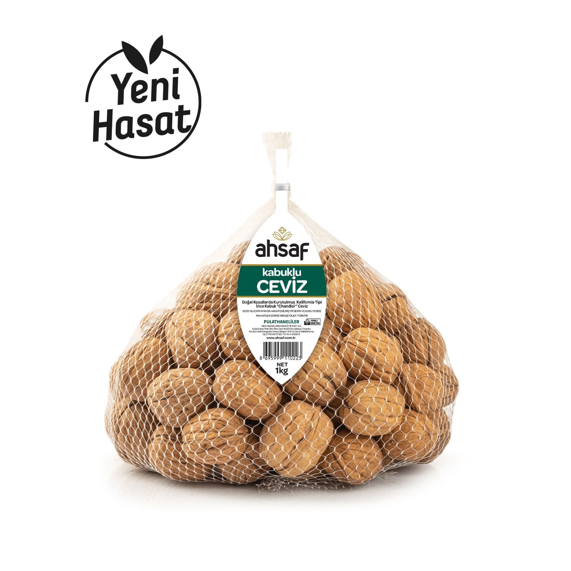 Kabuklu Chandler Yerli Ceviz ( Jumbo/Large) 1 Kg File