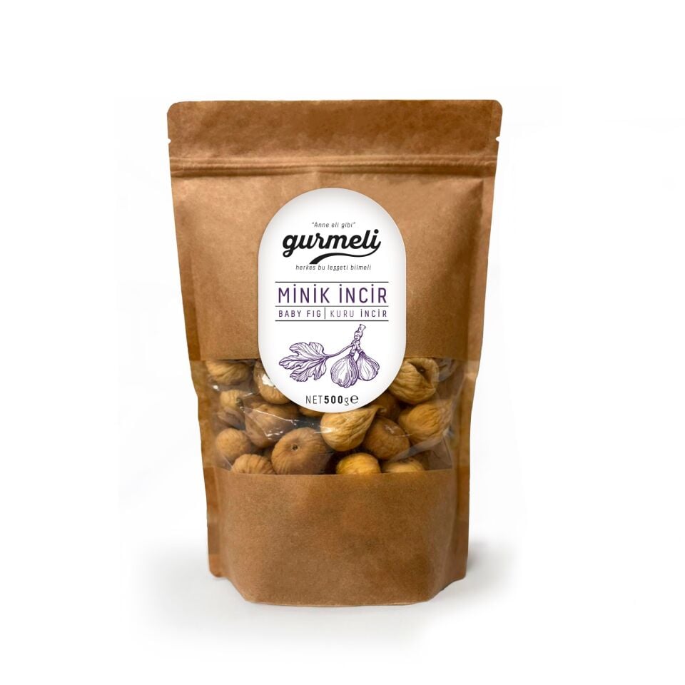 AHSAF MİNİK KURU İNCİR 500 GR