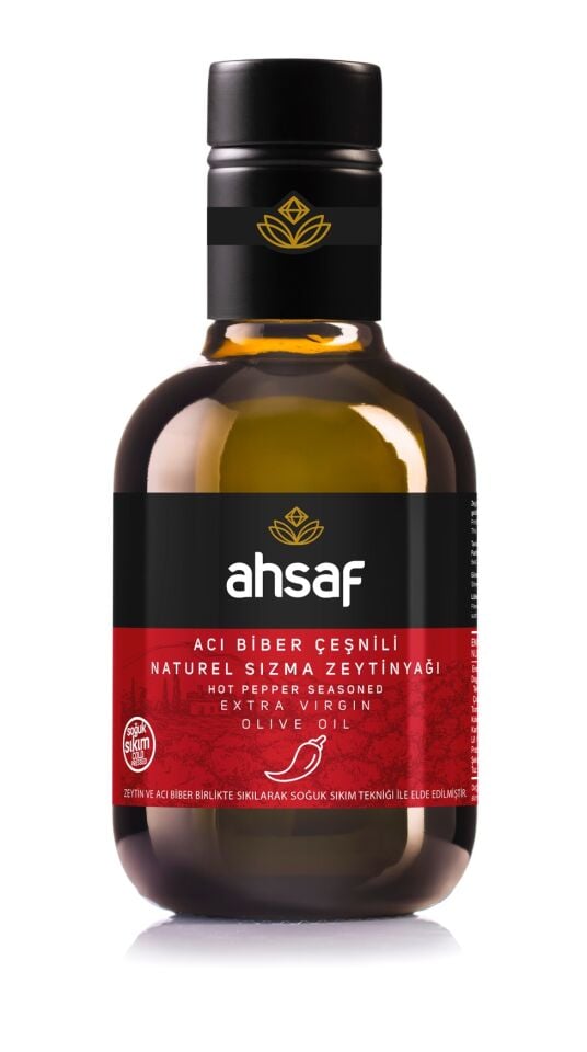 Ahsaf Acı Çeşnili Zeytinyağı