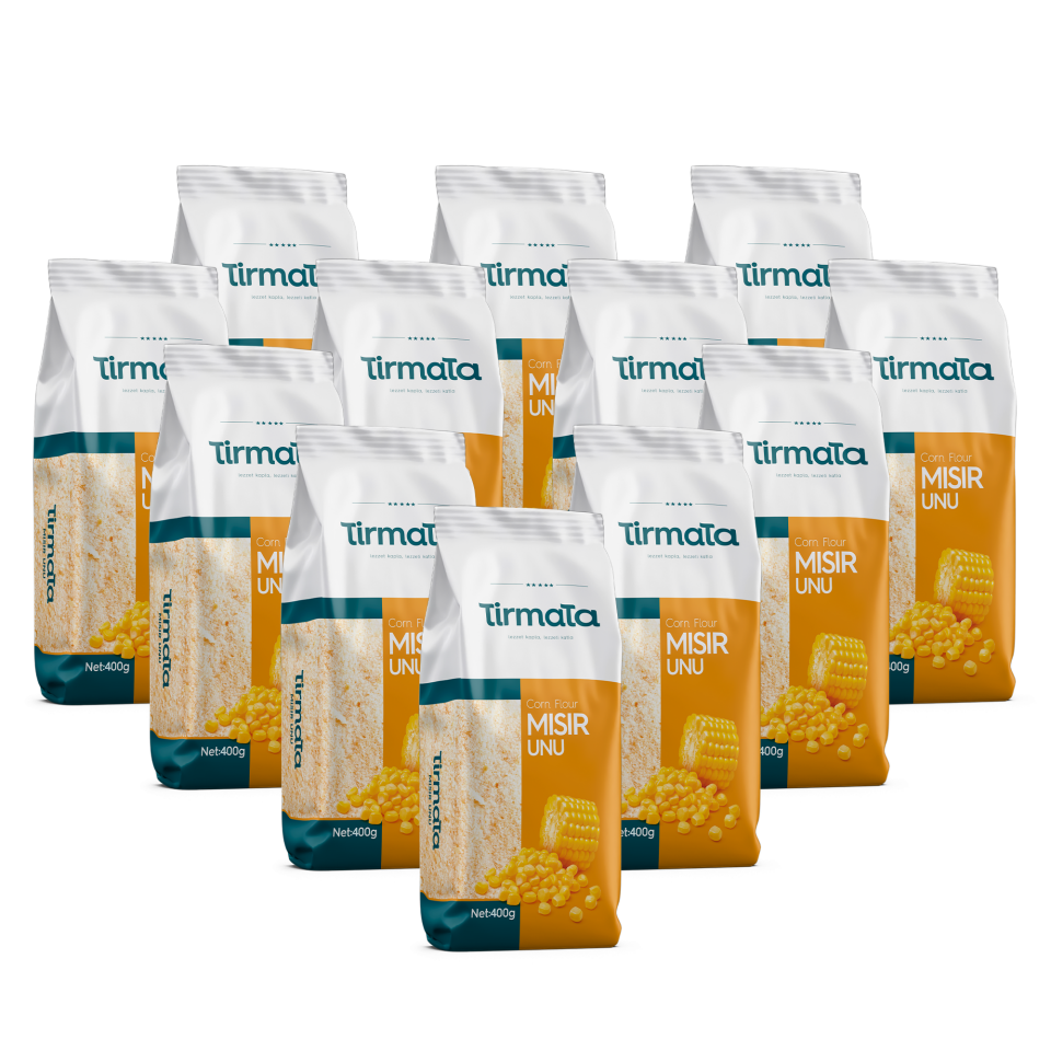 Tirmata Mısır Unu 400 Gr (12'li Paket)