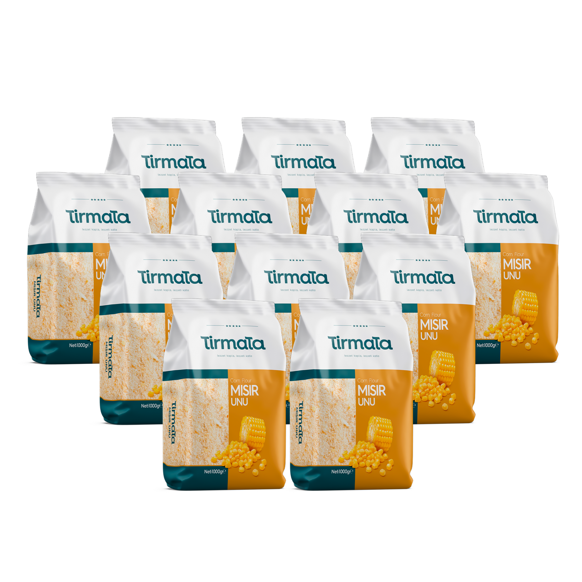 Tirmata Mısır Unu 1000 Gr (12'li Paket)