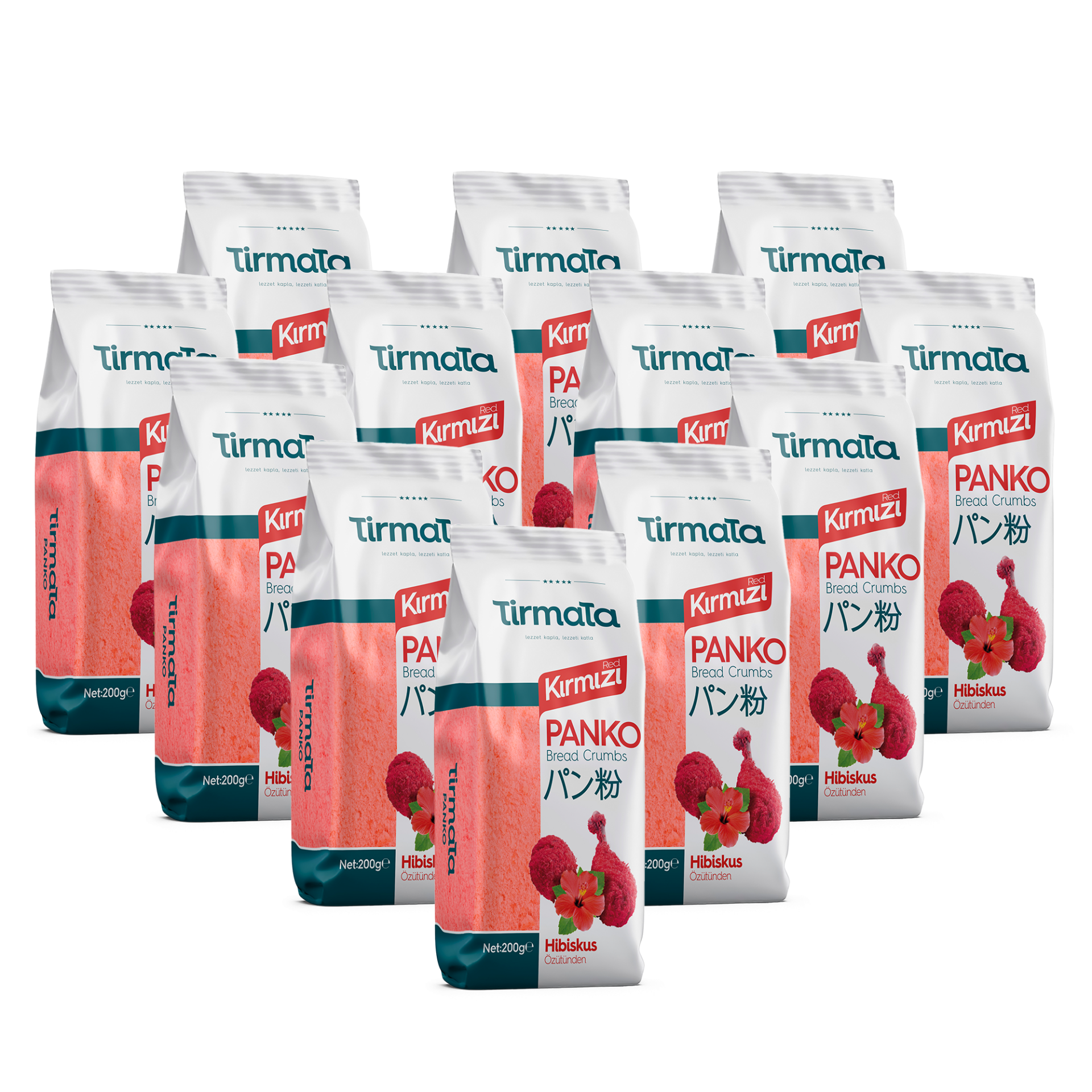 Tirmata Kırmızı Panko 200 Gr (12'li Paket)