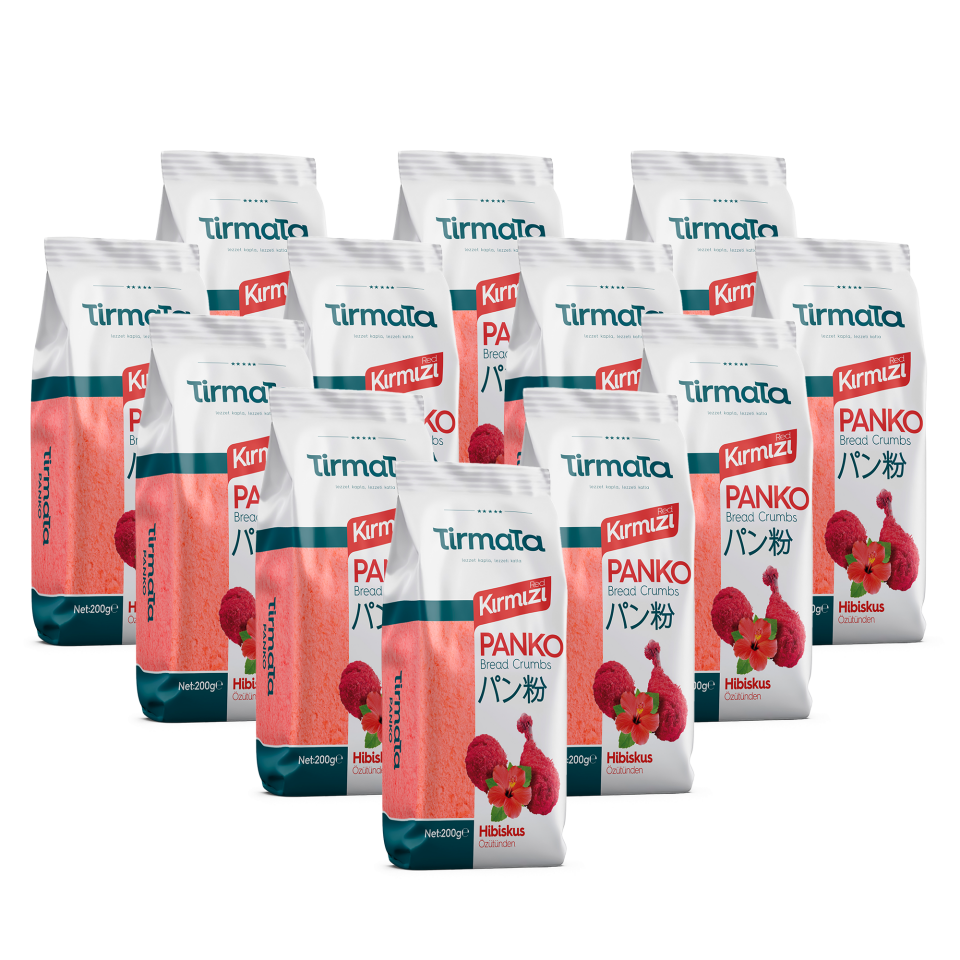 Tirmata Kırmızı Panko 200 Gr (12'li Paket)
