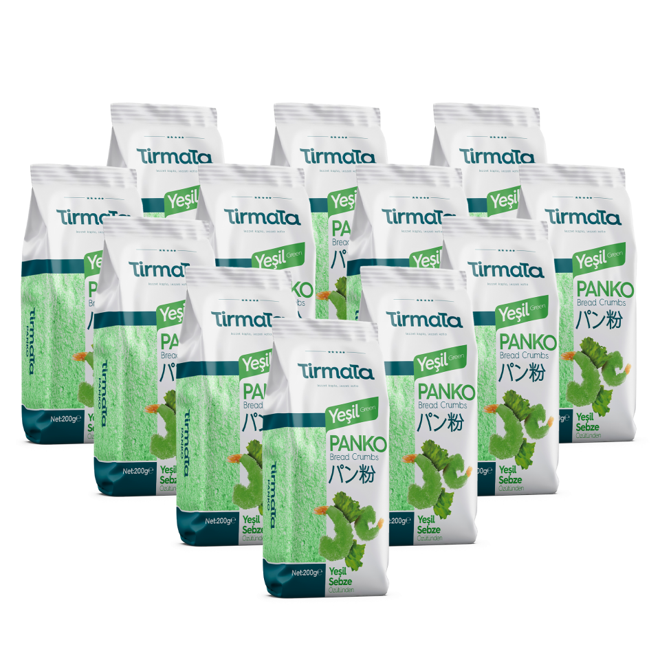 Tirmata Yeşil Panko 200 Gr (12'li Paket)