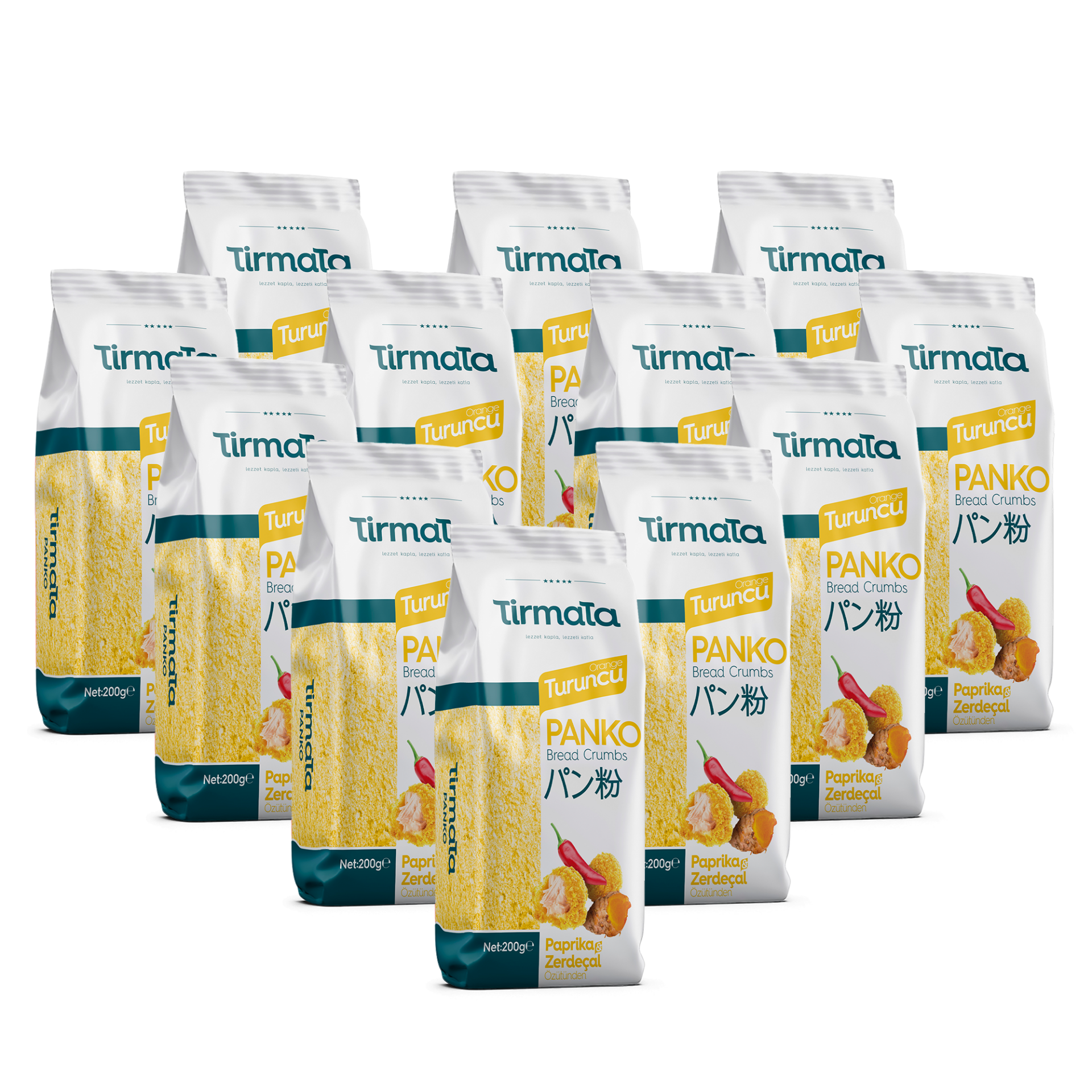 Tirmata Turuncu Panko 200 Gr (12'li Paket)