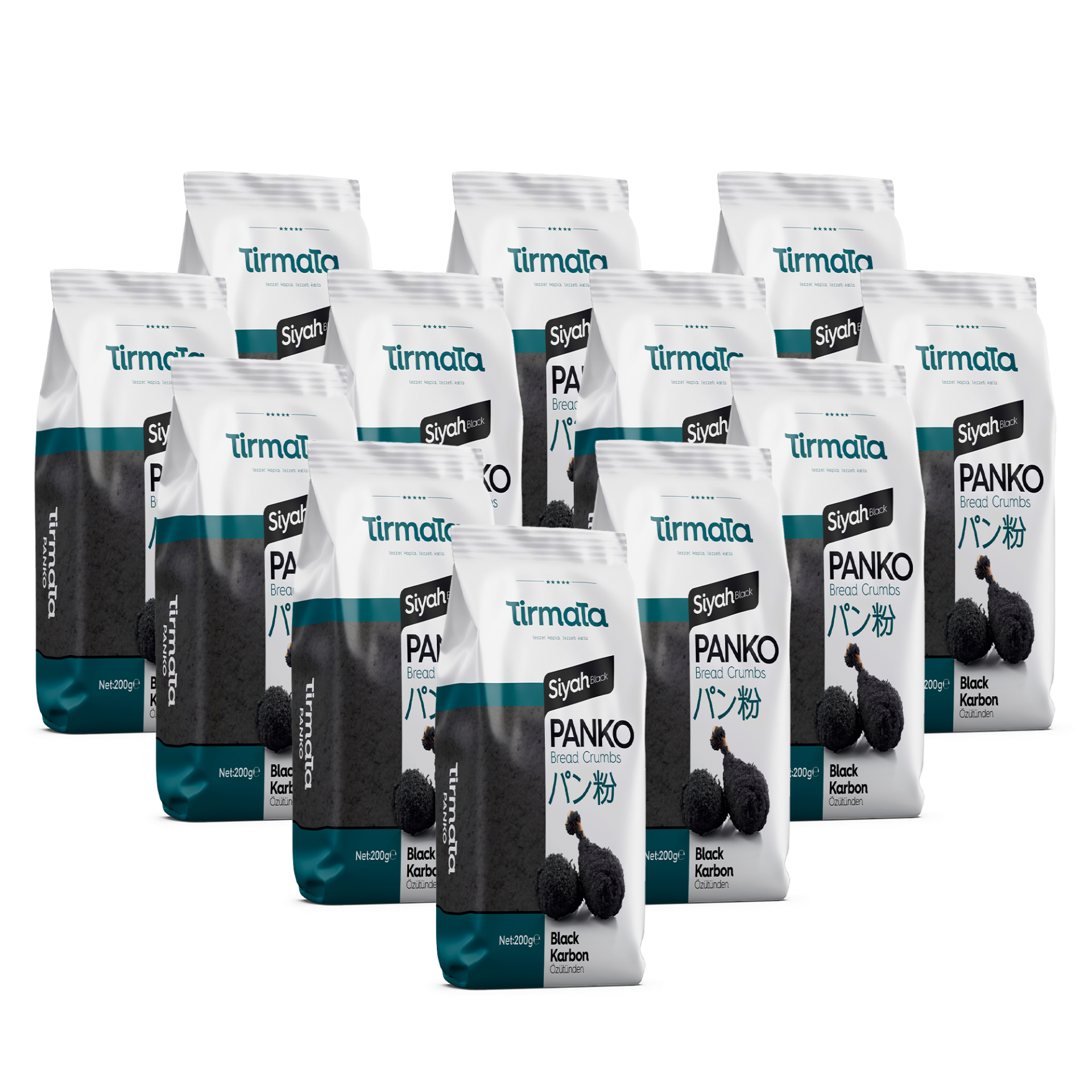 Tirmata Siyah Panko 200 Gr (12'li Paket)