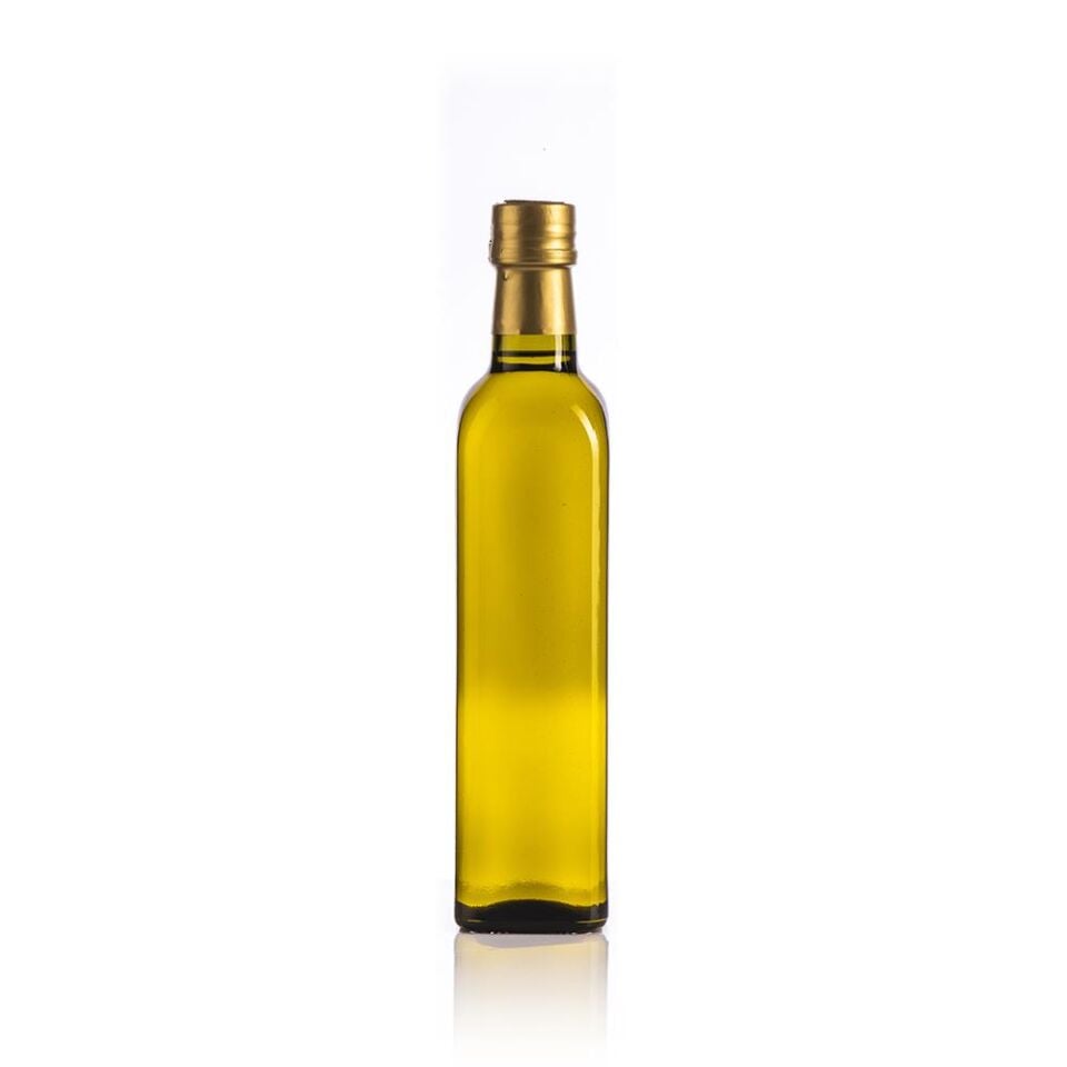 Soğuk Sıkım Natürel Sızma Zeytinyağı 500 ml -Cam