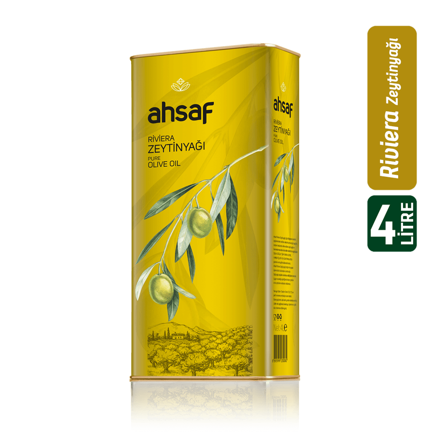 Riviera Zeytinyağı 4L -Teneke