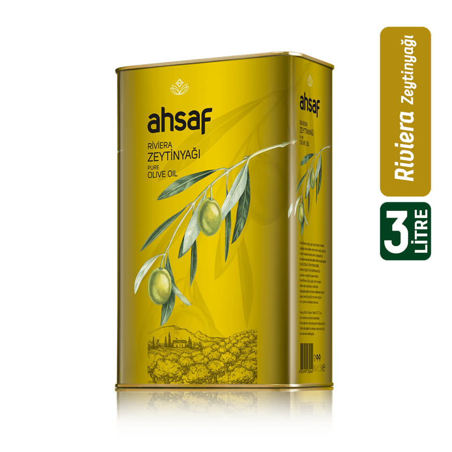 Riviera Zeytinyağı 3L -Teneke
