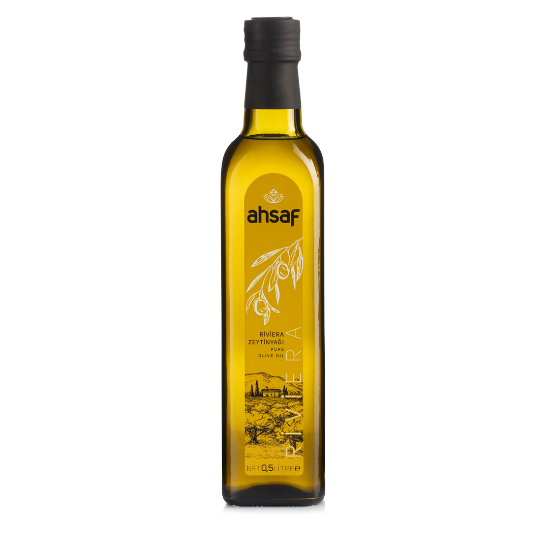 Ahsaf Riviera Zeytinyağı 500 ml -Cam