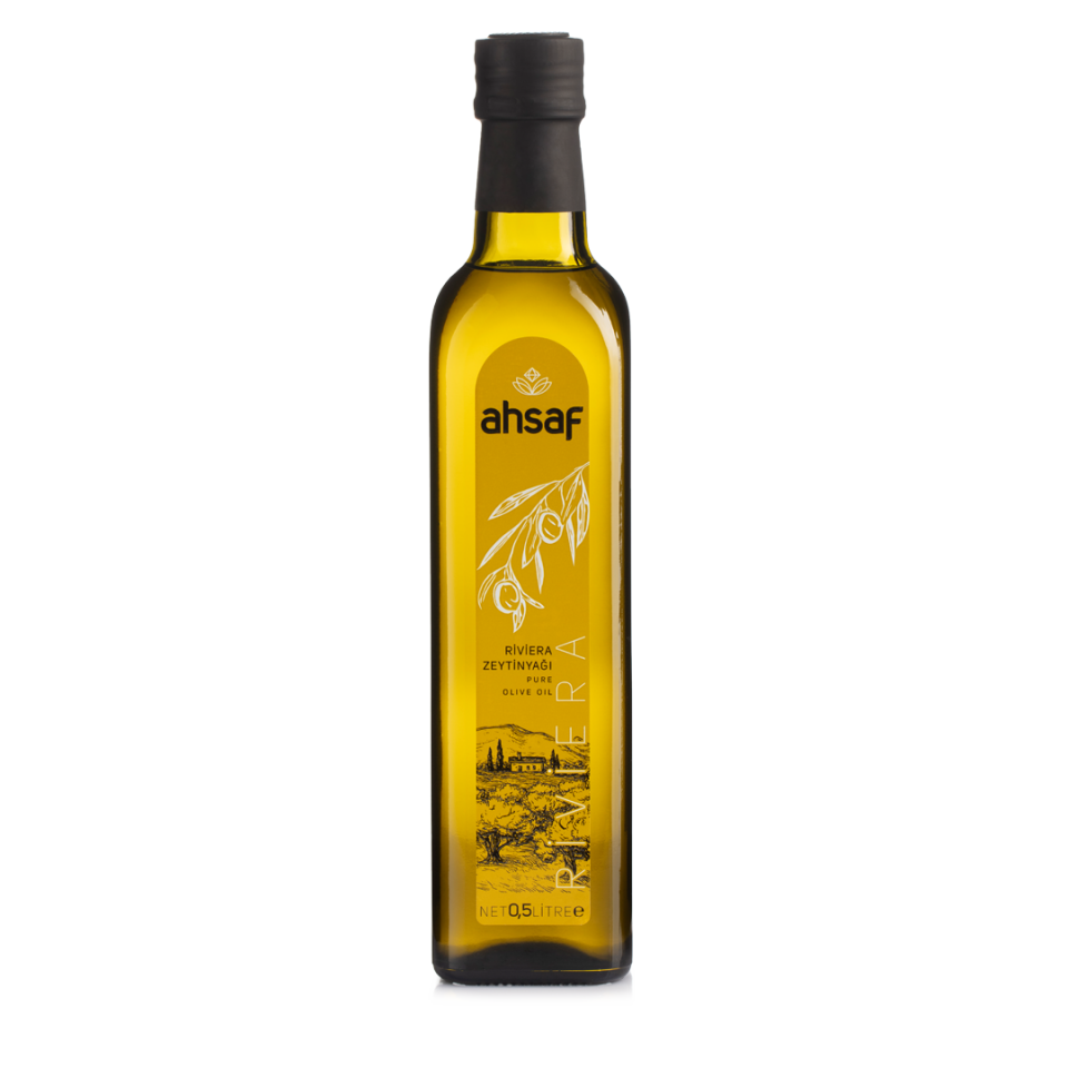 Ahsaf Riviera Zeytinyağı 500 ml -Cam