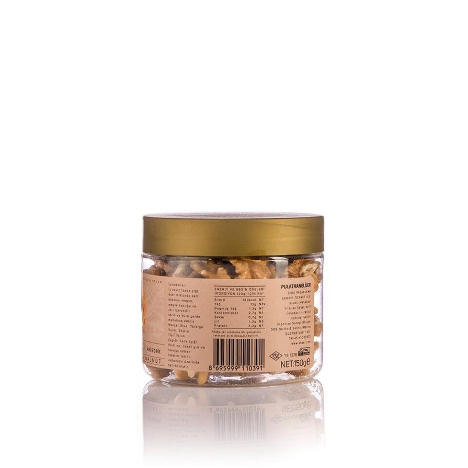Kelebek Ceviz İçi 150 Gram Pet Kavanoz