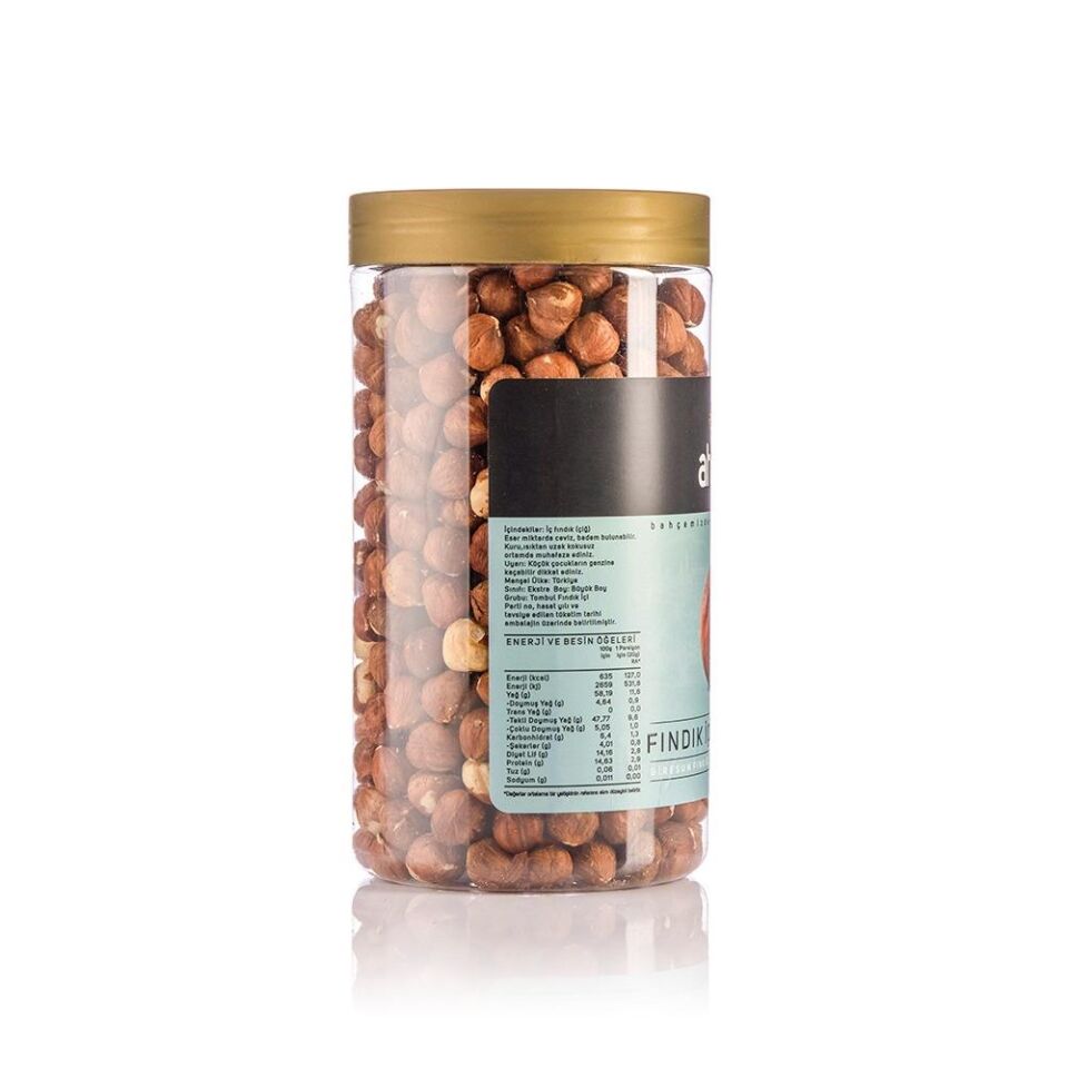 Çiğ İç Fındık 500 Gr Pet Kavanoz