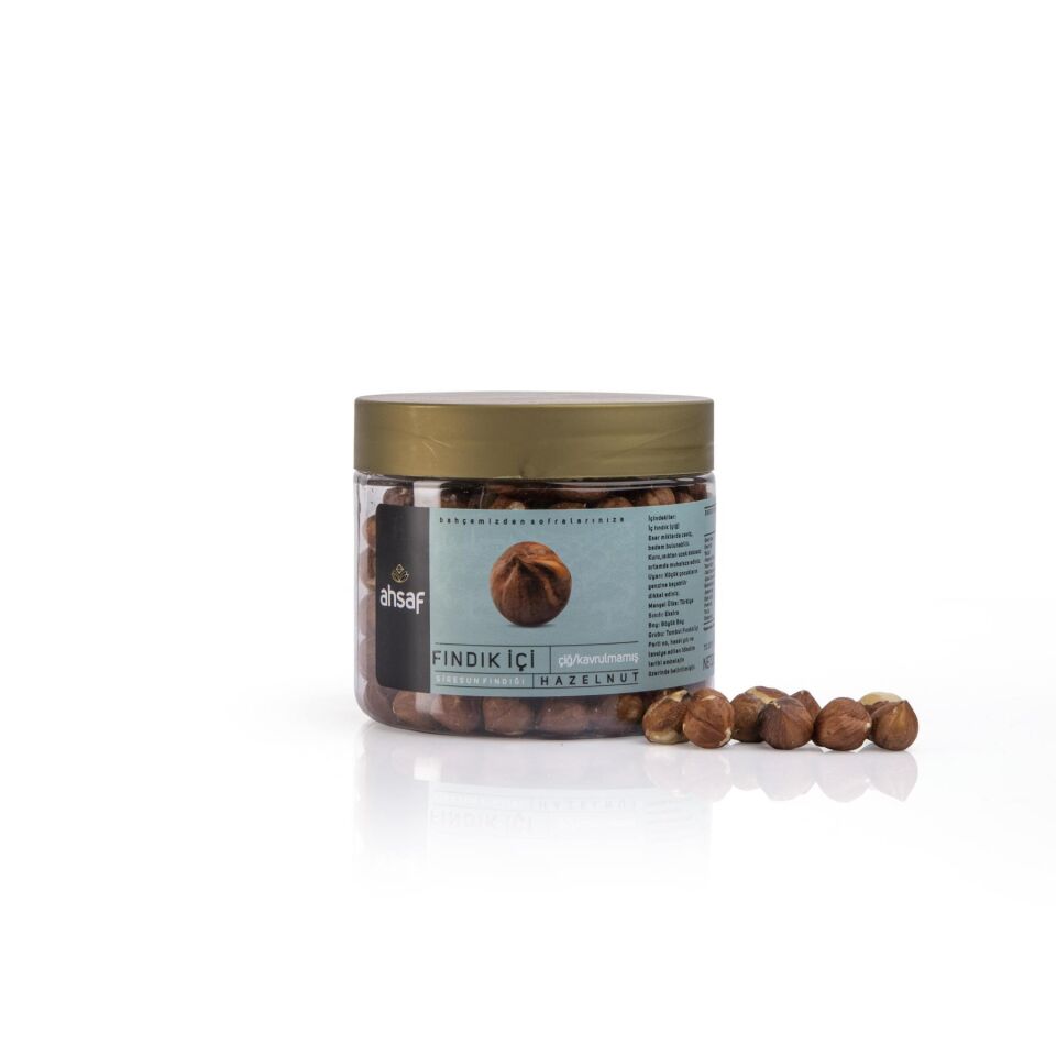 AHSAF İÇ FINDIK ÇİĞ  PET KAVANOZ 200 GR