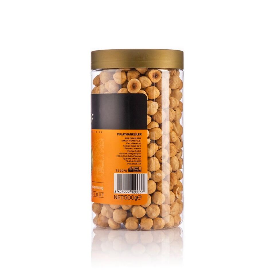 Kavrulmuş İç Fındık 500 Gr Pet Kavanoz