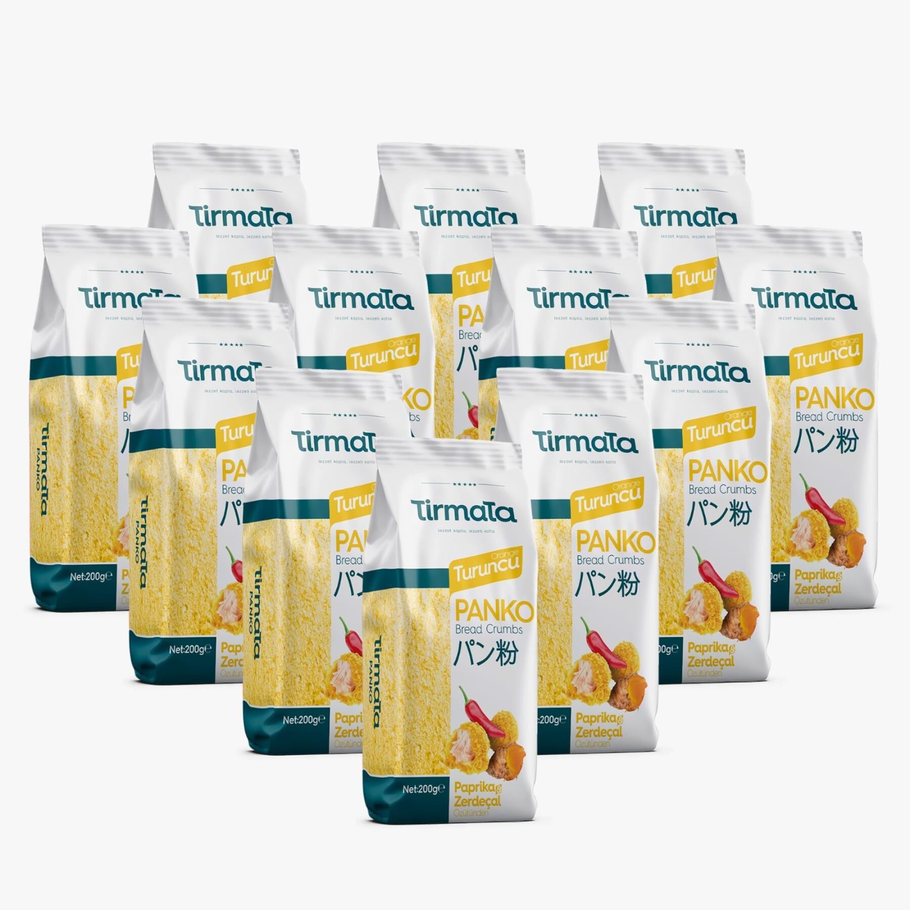 Tirmata Turuncu Panko 200 gr 12'li Paket
