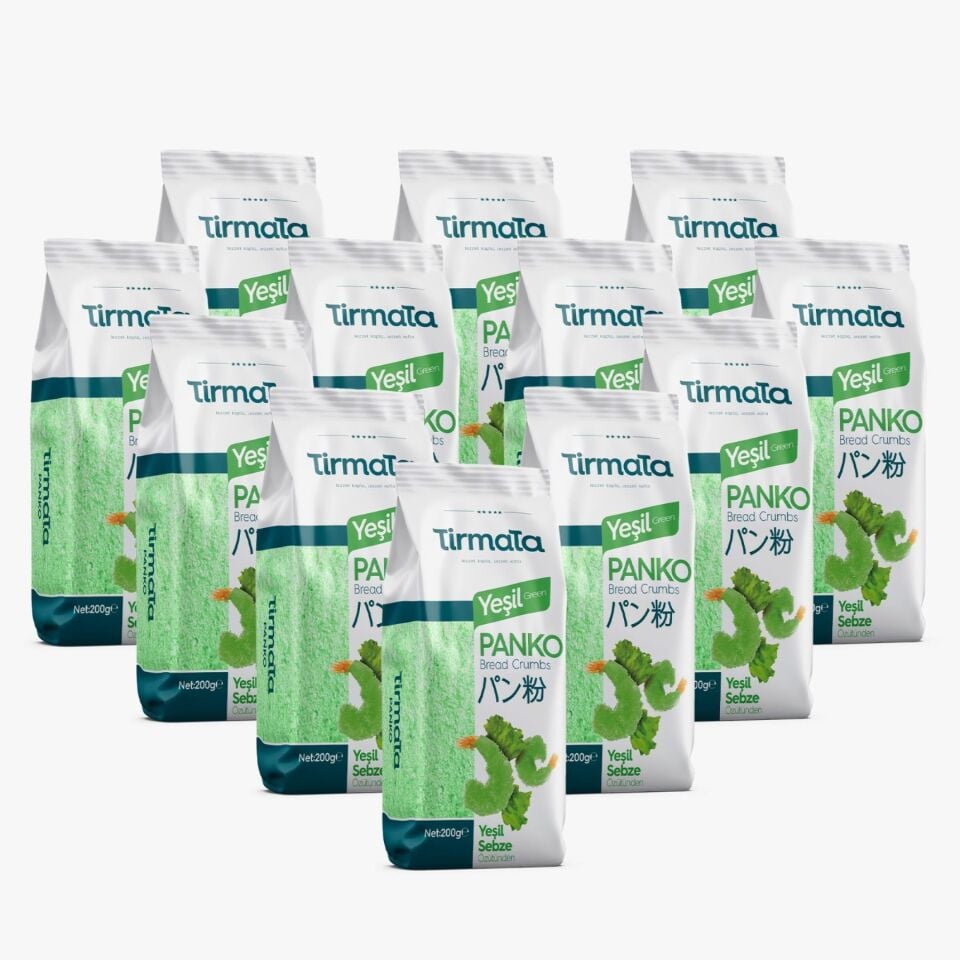 Tirmata Yeşil Panko 200 Gr (12'li Paket)