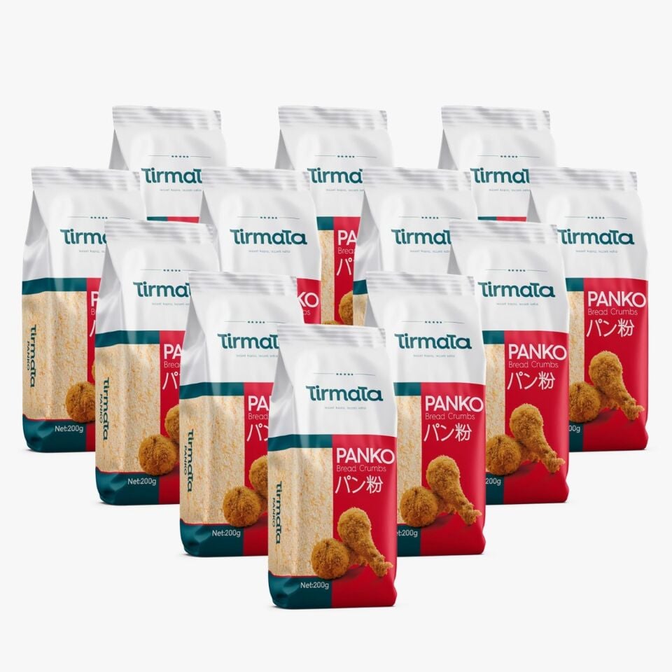 Tirmata Panko Ekmek Kırıntısı 200 Gr (12'li Paket)