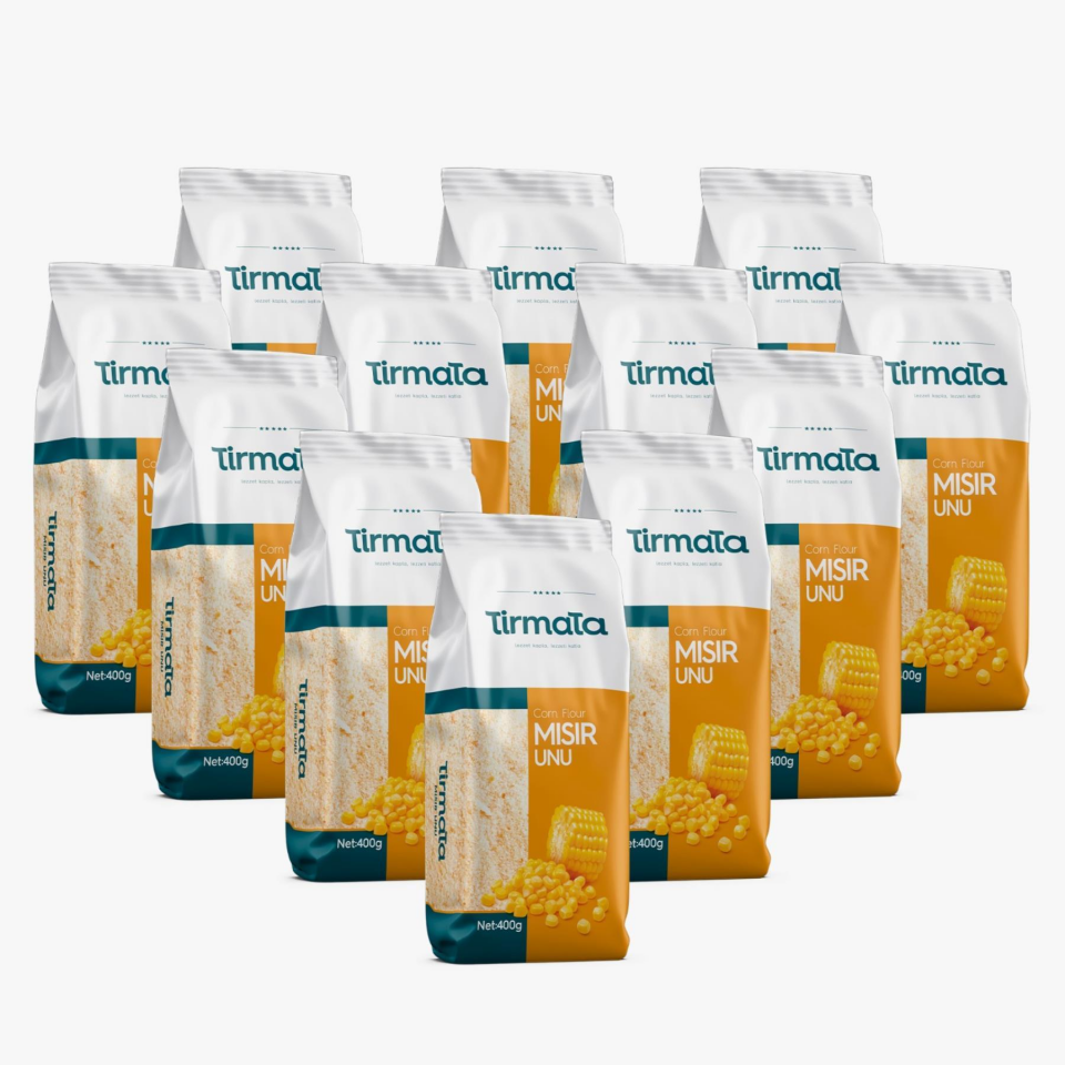 Tirmata Mısır Unu 400 Gr (12'li Paket)