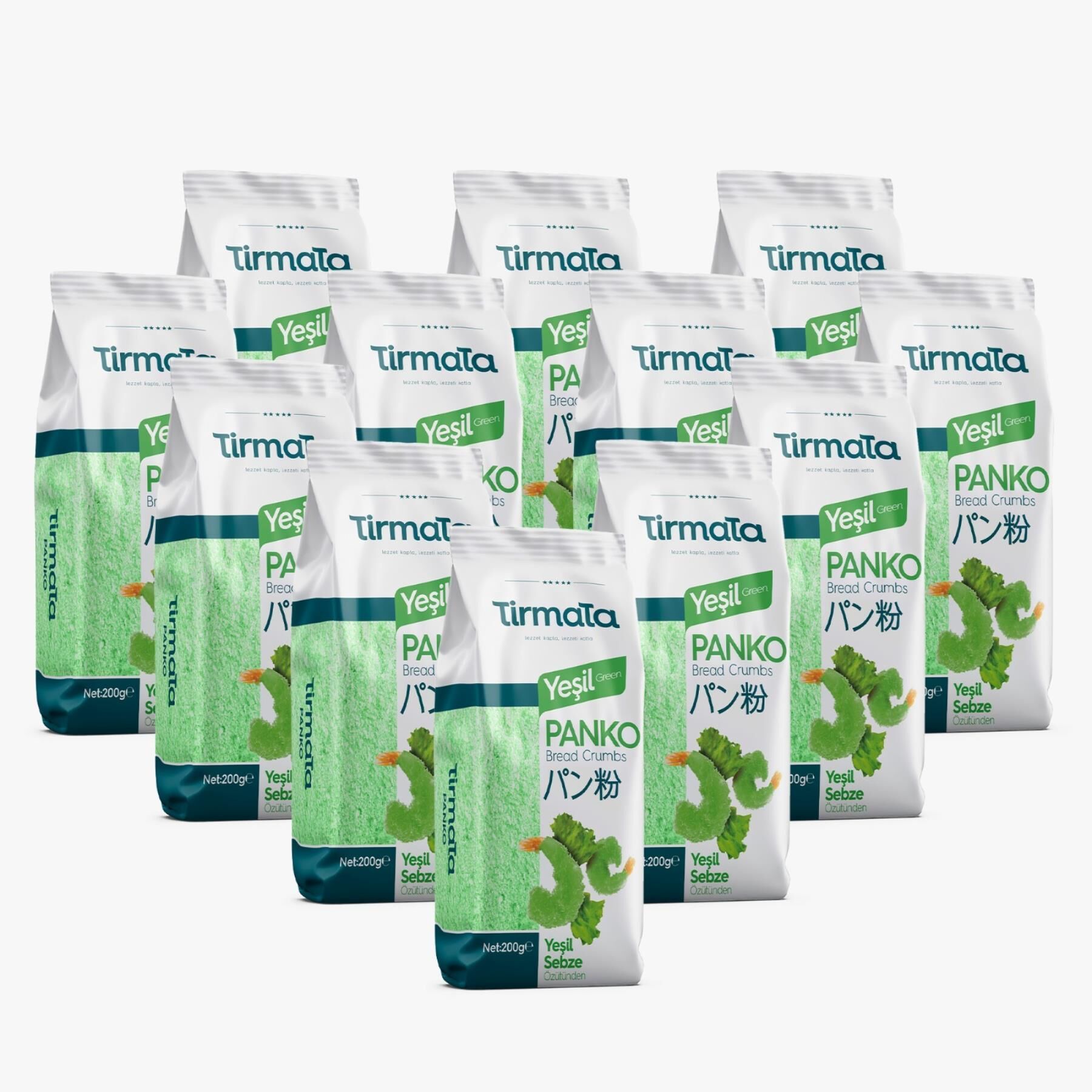 Tirmata Yeşil Panko 200 Gr (12'li Paket)